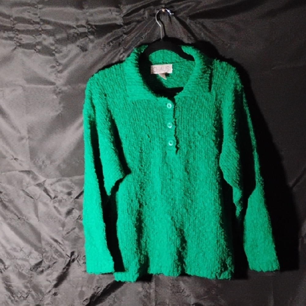 Vintage Chaus Kelly Green Women's Sweater